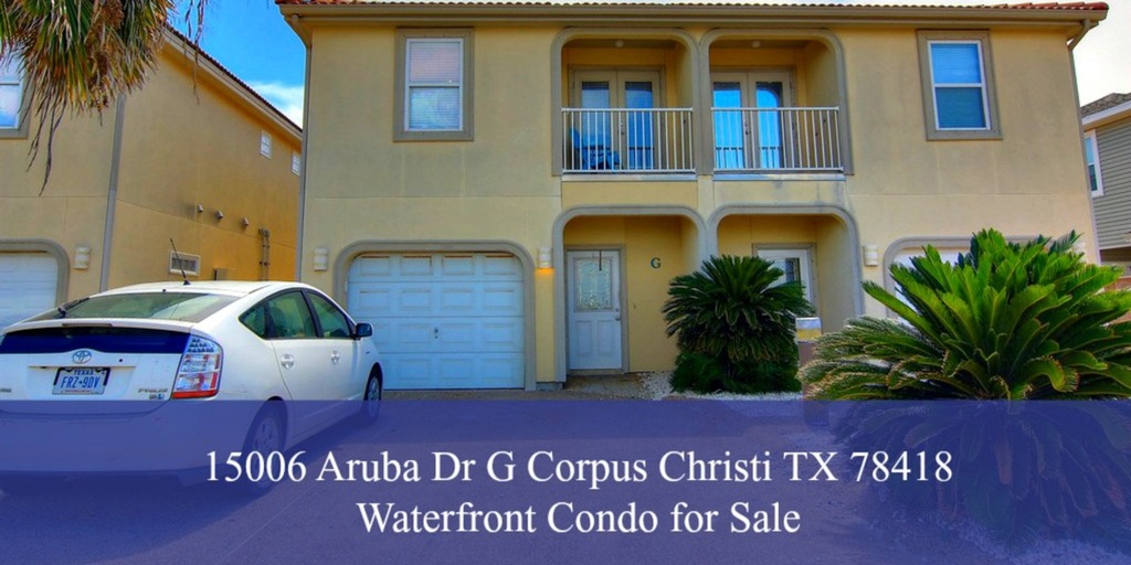 Padre Island Corpus Christi Waterfront Condos for Sale - Privacy, retreat and complete relaxation are yours to enjoy in this Corpus Christi TX waterfront condo for sale.