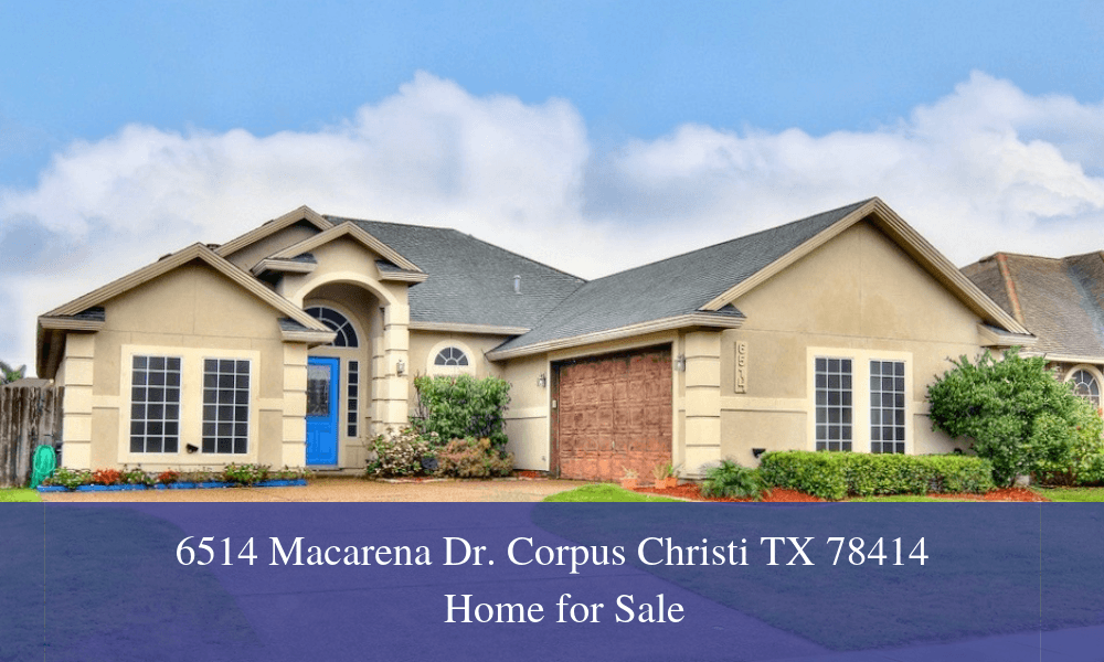 ​Homes for Sale in Corpus Christi TX - Live the relaxed and laid back suburban lifestyle you've been dreaming in this stunning home for sale in Corpus Christi.