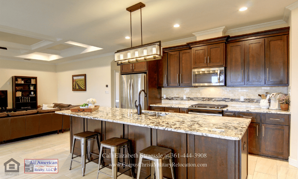 Homes for Sale in Corpus Christi TX - Enjoy preparing your favorite meals in the stunning kitchen of this Corpus Christi home for sale. 