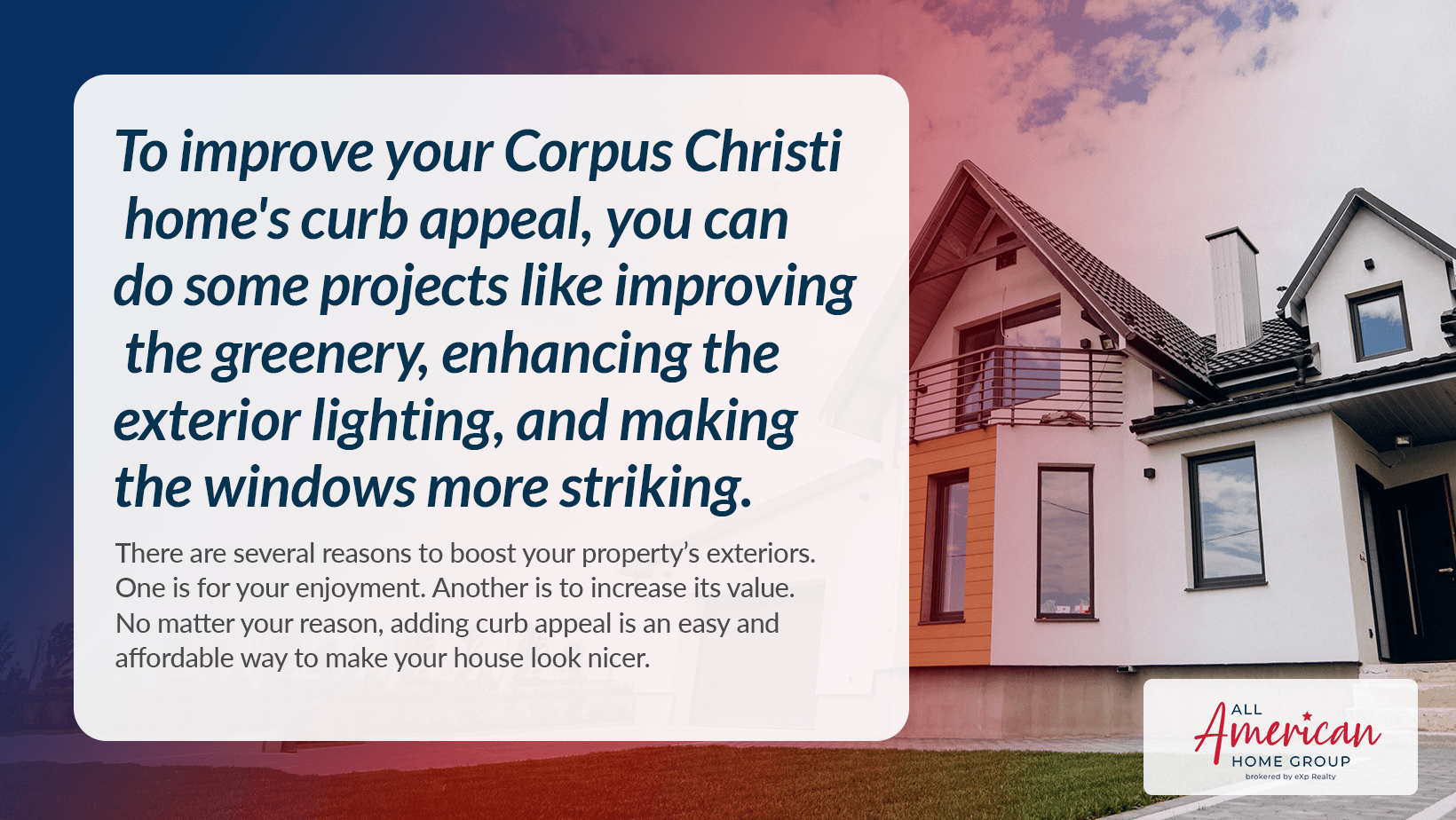  Improving Corpus Christi Home